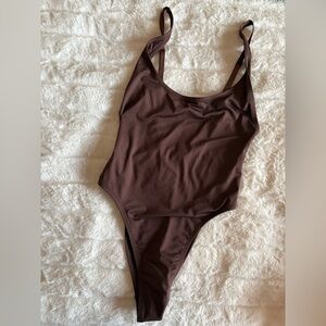 SKIMS Swim Scoop Neck One Piece